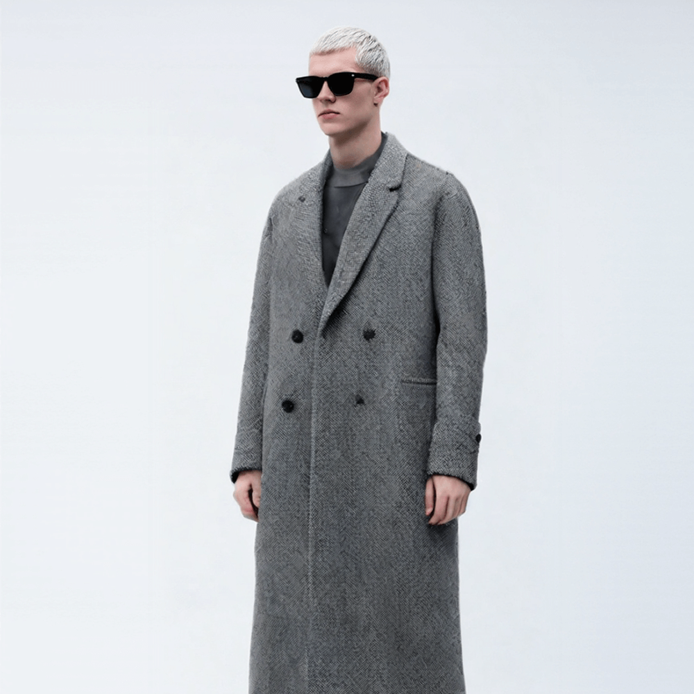 Virtual Try-On still — garment placed on a model